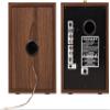 Crosley S200A-WA 4" Active Powered Bluetooth Stereo Speakers with Optical, USB, and Aux Connections, Walnut view 4