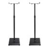 Audio Stand Speaker stand Metal surround speaker stand Computer audio bracket Lifting audio rack Applicable for living room theater meeting room Audio Stand ( Color : Black , Size : 24*29*(70-120)cm ) view 1