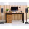 Audio Stand Speaker stand Metal surround speaker stand Computer audio bracket Lifting audio rack Applicable for living room theater meeting room Audio Stand ( Color : Black , Size : 24*29*(70-120)cm ) view 3