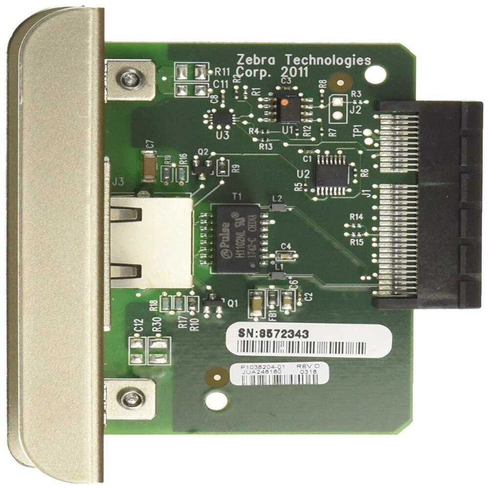Replacement Parts for Printer PRTA09649 Zeb P1037974-001 ZT210 10/100 Internal Print Server Zebr ZT210 ZT220 ZT230 Internal Printserver (Ethernet Port) ZT200 Series