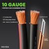 GEARit 10 Gauge Speaker Wire (100 Feet), Copper Clad Aluminum, CCA Thick Gauge Copper Wire for Stereo, Surround Sound, Home Theater, Radio (Black, 100 Feet) view 3
