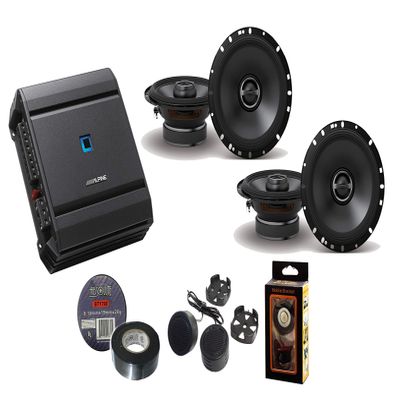 Alpine S-A36F-Bundle Alpine S-A32F + Alpine S-S65C + Alpine S-S65 Exclusive Amplifier Bundle