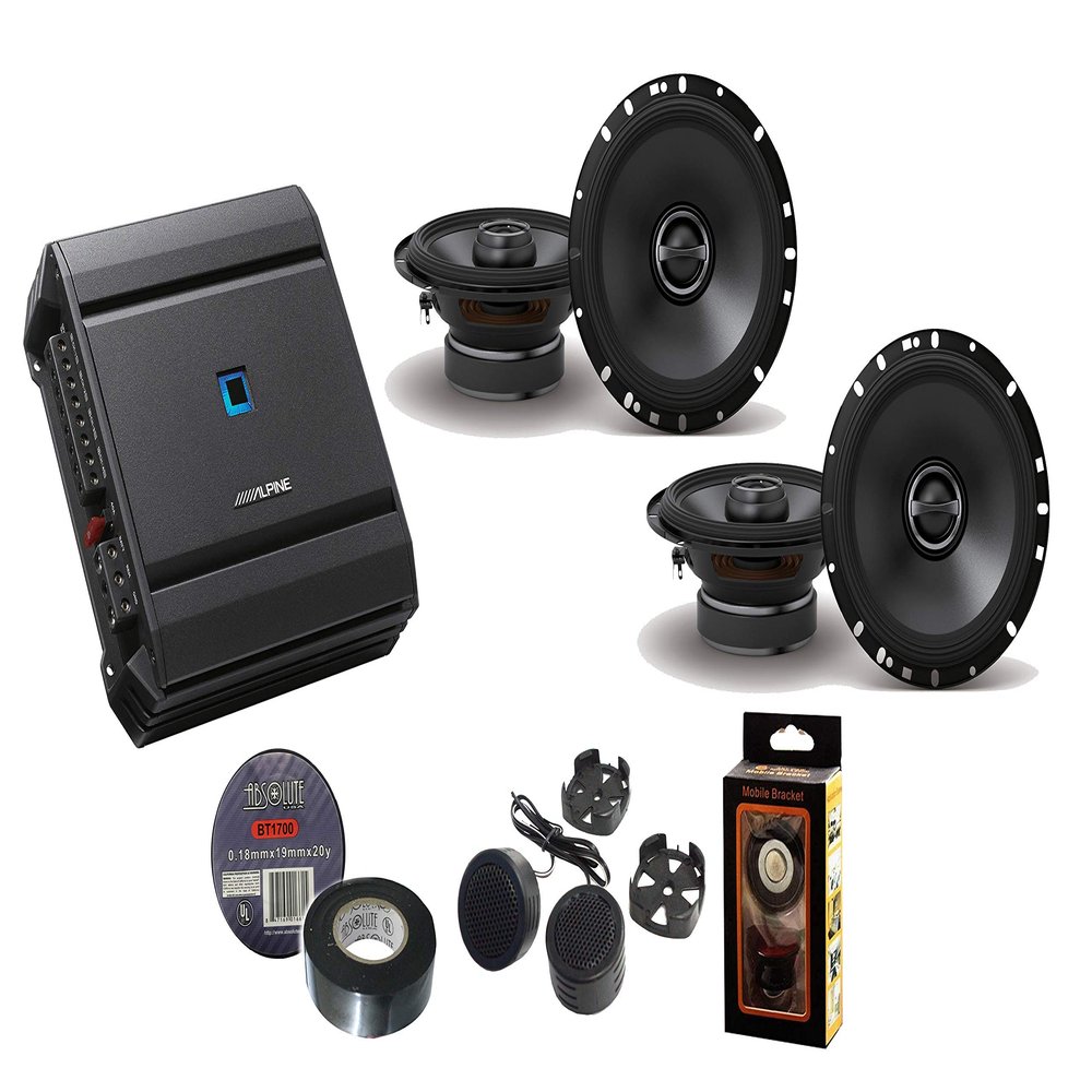 Alpine S-A36F-Bundle Alpine S-A32F + Alpine S-S65C + Alpine S-S65 Exclusive Amplifier Bundle