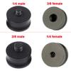 1/4" Male to 3/8" Female Camera Tripod Screw Converter Adapter,3/8" Female to 1/4" Male Thread Camera Tripod Screw Mount Convertor Adapter for Tripod Monopod Ballhead Camera view 2