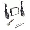Car Stereo Dash Kit Wire Harness and Antenna Adapter Combo to Install Double Din Size Aftermarket Radio for 2004 2005 2006 2007 2008 Acura TL view 1