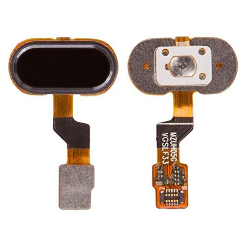 Flex Cable Repair Parts Replacement Compatible with Meizu M3s, M3s Mini, (menu Button, Black, with Components)