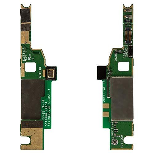 Flex Cable Repair Parts Replacement Compatible with Sony E2312 Xperia M4 Aqua Dual, (with Microphone, Antenna Board)
