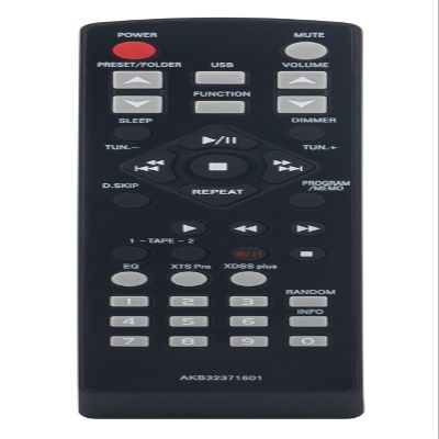 AKB32371601 Replaced Remote fit for LG Mini Hi-fi System MCD112 MCS112F MCD202 MCD102 MCD212 MCD112B LM-U1350 LM-U1050 LM-W550 LM-U550 LMS-U550 LMS-W550 LMS-U1050 LMS-U1350