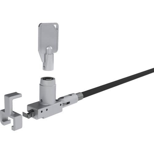 NOBLE SECURITY Noble Wedge Lock with Barrel Key and Cable Trap, TAA Compliant Accessories and Cables Other