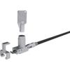 NOBLE SECURITY Noble Wedge Lock with Barrel Key and Cable Trap, TAA Compliant Accessories and Cables Other view 1
