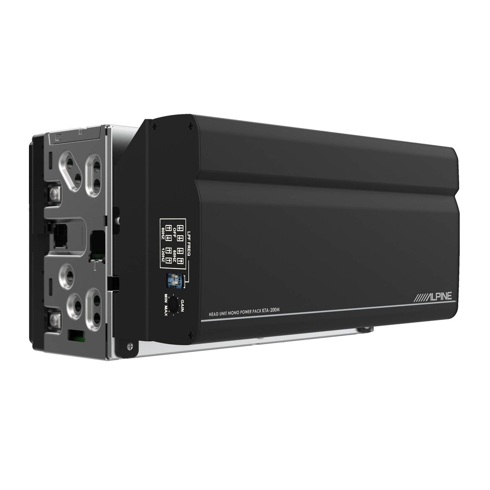 Alpine KTA-200M Mono Amplifier with PowerStack Feature