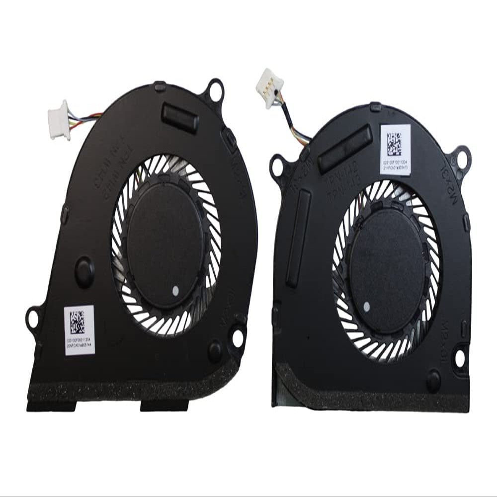 Power4Laptops Replacement Laptop Fan (Pair) Compatible with HP Envy 15-dr1901ng