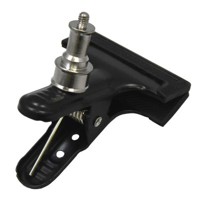 BlueDot Trading Photo Studio Clamp with Spigot and inch Threads, for Photography Lighting Studio Accessories, Umbrellas and Backgrounds, One (1) Clamp