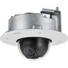 Hanwha Techwin XND-8081FZ 5MP Flush Mount Network Indoor Dome PTRZ Camera, 3.6~9.4mm (2.6X) Motorized varifocal Lens, RJ45 Connection view 1
