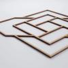 Ekena Millwork WALW24X24X0375LLDBI Loveland 3/8"T Decorative Fretwork Wall Panels, 23 3/8"W X 23 3/8"H, Birch view 4
