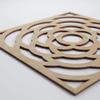 Ekena Millwork WALW24X24X0375EBGBI Edinburg 3/8"T Decorative Fretwork Wall Panels, 23 3/8"W X 23 3/8"H, Birch view 4