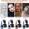 Digital Nc 48 Macro LED Ring Light & Ring Flash with LCD Display Compatible with Nikon, Canon, Sony, Panasonic, Leica, Fujifilm, Pentax & Olympus DSLR's view 3