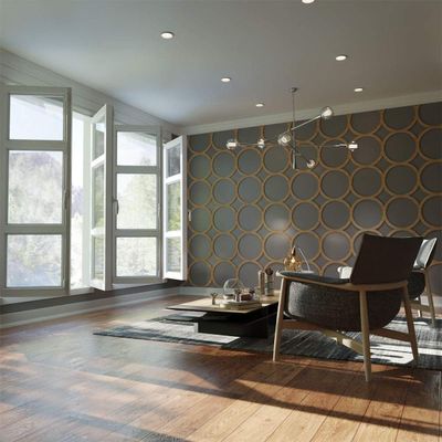 Ekena Millwork WALW16X16X0375BEARO Beacon 3/8"T Decorative Fretwork Wall Panels, 15 3/8"W X 15 3/8"H, Red Oak