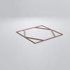 Ekena Millwork WALW24X24X0375FSRMF Fraser 3/8"T Decorative Fretwork Wall Panels, 23 3/8"W X 23 3/8"H, MDF view 3