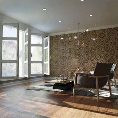 Garland Decorative Fretwork Wood Wall Panels, Medium, 15 3/8" W x 15 3/8" H x 1/4" T, Birch