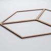 Ekena Millwork WALW24X24X0375PBLBI Pueblo 3/8"T Decorative Fretwork Wall Panels, 23 3/8"W X 23 3/8"H, Birch view 4