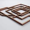 Ekena Millwork WALW12X12X0375NWDRO Norwood 3/8"T Decorative Fretwork Wall Panels, 11 3/8"W X 11 3/8"H, Red Oak view 4