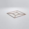 Ekena Millwork WALW24X24X0375MARBI Marion 3/8"T Decorative Fretwork Wall Panels, 23 3/8"W X 23 3/8"H, Birch view 3