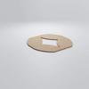Ekena Millwork WALW24X24X0375GSHBI Gresham 3/8"T Decorative Fretwork Wall Panels, 23 3/8"W X 23 3/8"H, Birch view 3