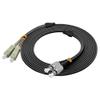 Jeirdus 50Meters SC to FC Outdoor Armored Duplex OM1 Fiber Optic Cable Jumper Optical Patch Cord Multimode 62.5/125 50M 165ft SC-FC view 1