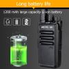 Retevis RT68 Walkie Talkies(4 Pack) with Earpiece(4 Pack), 2 Way Radio Long Range, 1200mAh Battery, Portable Walkie Talkie Rechargeable with USB Charging Base, Earhook 2 Way Radio Earpiece Single Wire view 4