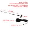 (2Pack) 4G LTE Antenna 12Dbi 700MHz/2700MHz Cellular Antenna Magnet Mount with SMA Male Connector GPRS GSM 2.4G WCDMA 3G External view 2