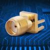 10pcs Brass SMA Socket Connector, Female SMA Connector PCB Mount, SMA Card Female 50 Ohm RF Connectors for Modules view 2