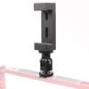 BGNing Aluminum Mobile Phone Holder Photographic SLR Camera Gmibal Tripod Smartphone Clip Cold Shoe Mount Selfie Stick 1/4" Hole Clamp (with Cold Shoe) view 2