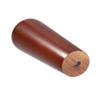 szzijia 4Pcs 6cm 8cm 10cm 12cm 15cm 18cm 20cm Walnut Wood Color Solid Furniture Legs Replacement Legs for Sofa, Bed, Coffee Table (15cm) view 2