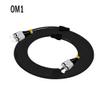 Jeirdus 40Meters FC to FC FC-FC Outdoor Armored Duplex 62.5/125 OM1 Fiber Optic Cable Jumper Optical Patch Cord 40M 130ft Multimode view 2