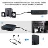 KN321 Wireless Bluetooth 5.0 Audio Transmitter Receiver, 2 in 1, TV Computer Adapter, Audio Transmitter and Receiver one Key Switch, high Compatibility view 2