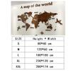 3D Wall Stickers - DIY World Map Wall Decal Sticker Murals Map Wall Dcor for Living Room Bedroom TV Background Home Decorations(Brown,M: 120x60 cm) view 3
