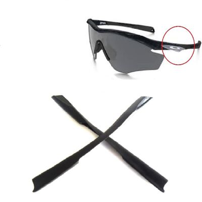 Galaxy Nose Pads Rubber Kits For Oakley M2 Frame Sunglasses Multi Selection (Black Earsock)