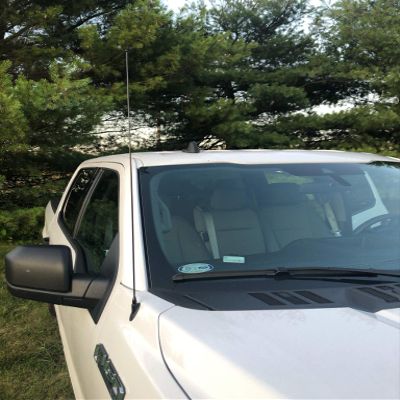 31 Black External Antenna Mast for Ford F 150 2009-2021 - Automotive Antenna Replacement for Cars, Trucks & SUV - FM AM Radio Compatible - Car & Truck Exterior Accessories for Men & Women