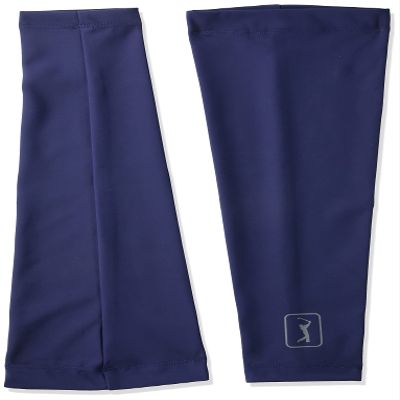 PGA TOUR Standard Solar Block Golf Sleeves, 2 Count, Peacoat, Extra Small/Small