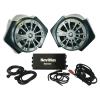 NavAtlas Digital Media AM/FM Radio Bluetooth USB Waterproof Powersports Receiver Bundle Combo with 6.5" Powered Speaker System w/Amplifier, Dash Kit (Compatible with 2019-2020 Polaris RZR Turbo S) view 4