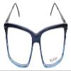 Vivid Big and Tall 20 Blue Light Filtering Readers Navy Blue 60mm +0.75 Power view 3