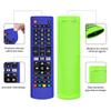 2Pack Silicone Case for LG AKB75095307 AKB75375604 AKB74915305 Remote, Alquar Shockproof Anti-Lost Remote Cover Holder Skin Sleeve Protector for LG Smart TV Remote Control (Glow Green+Blue) view 2