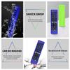 2Pack Silicone Case for LG AKB75095307 AKB75375604 AKB74915305 Remote, Alquar Shockproof Anti-Lost Remote Cover Holder Skin Sleeve Protector for LG Smart TV Remote Control (Glow Green+Blue) view 3