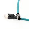 HangTon M12 8 Pin A-Coded RJ45 Ethernet Cable for Cognex is 5000 7000 Vision Camera Sensor Data Man Reader Omron MicroHawk Network PC PLC 10m view 4