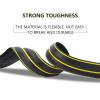10Ft Cord Cover Heavy Duty Cable Protector 3 Channels Contains Cords, Cables and Wires, Easy to Unroll-Conceal Wires of Home, Office, Warehouse(Black) view 3