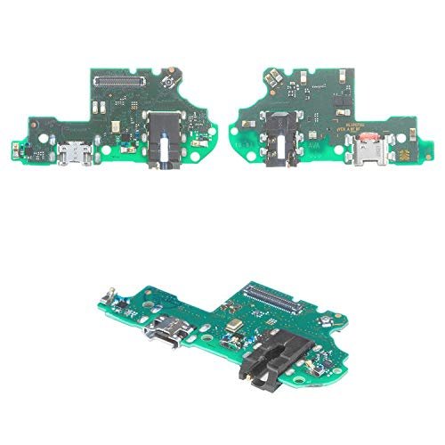 Flex Cable Repair Parts Replacement Compatible with Huawei P Smart (2019), (Microphone, Headphone Connector, Charge Connector, Charging Board)