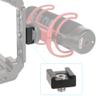 CAMVATE 3/8"-16 Cold Shoe Mount Adapter Compatible for ARRI-Locating Pin view 3
