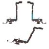 Flex Cable Repair Parts Replacement Compatible with iPhone Xs Max, (Headphone Connector, Charge Connector, Black, with Microphone) view 1
