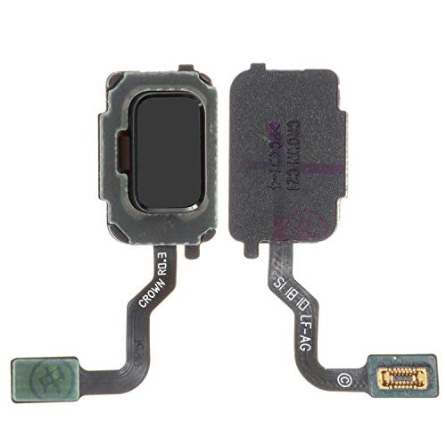 Flex Cable Repair Parts Replacement Compatible with Samsung N960 Galaxy Note 9, (for Fingerprint Recognition (Touch ID), Black, Midnight Black)